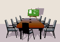 boardroom and easel