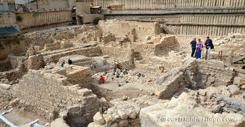 Shamkir excavations of Achaemenid era city-palace complex