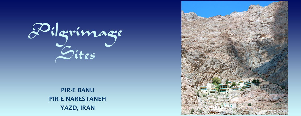 Zoroastrian pilgrimage sites in India and Iran. Image: Pir-e Sabz or Chak-Chak