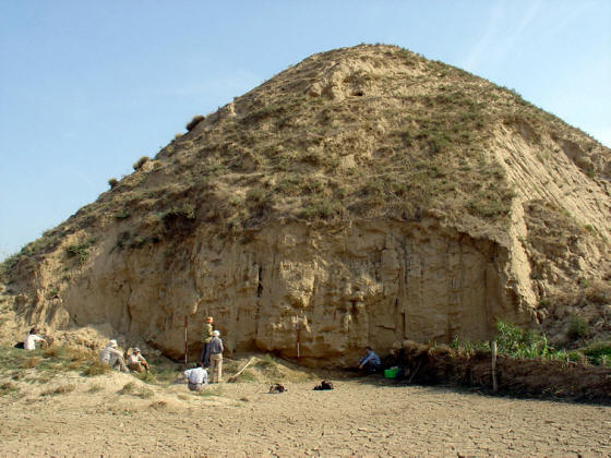 Garkaz (earthen) Dam excavation