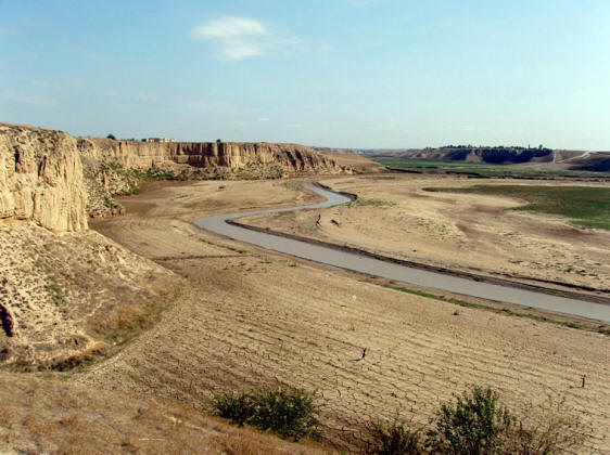 Garkaz Dam site along the Gogan River (Gorgan-Rood