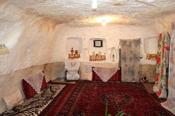 Interior of a Kandovan home