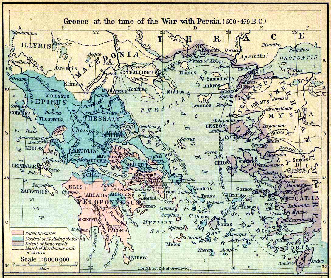 Greece / Hellenic States 500-450 BCE