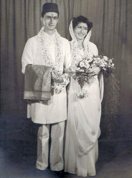 This author's parents' wedding photo