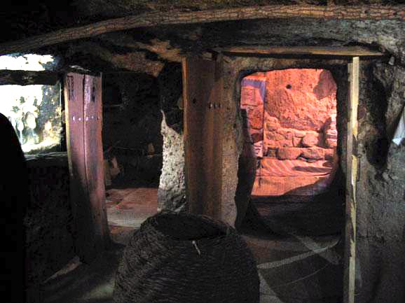Cave dwelling interior