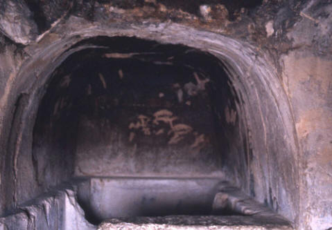 Tomb #2 Interior Showing burial chambers