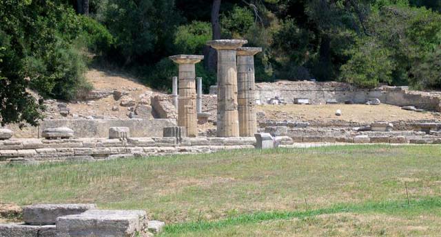 Ruins of Hera's temple