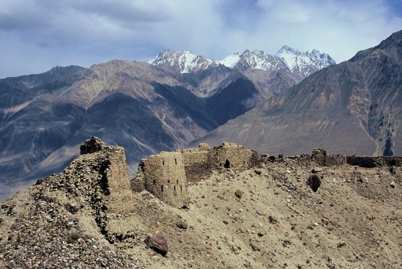 Fortress at Yamchun - closeup