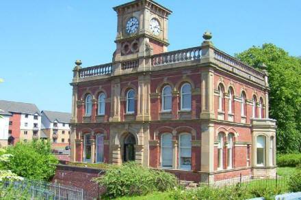 Restored Paisley Ferguslie Thread Mills, now apartments