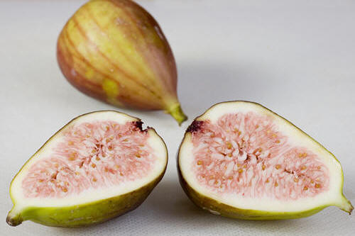 Cut fig fruit - a resemblance?