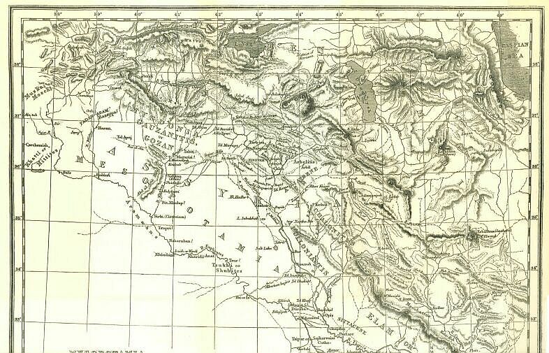 Upper Mesopotamia Map