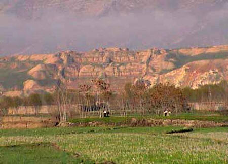 Surkh Kotal seen from afar