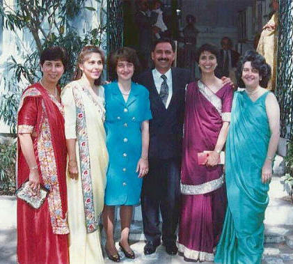 Navjote - The writer's sisters and their friends