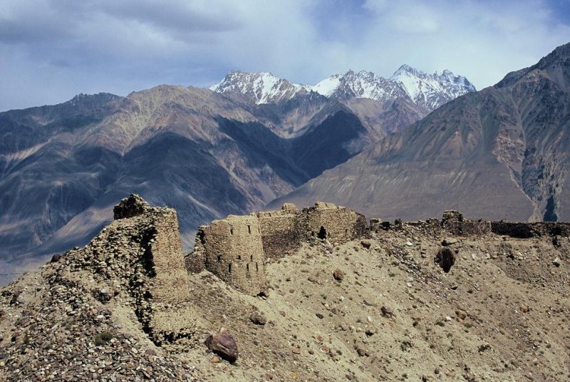 Fortress at Yamchun - closeup