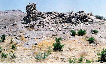 Destroyed Rokn Abad (near Shiraz) Fire Temple